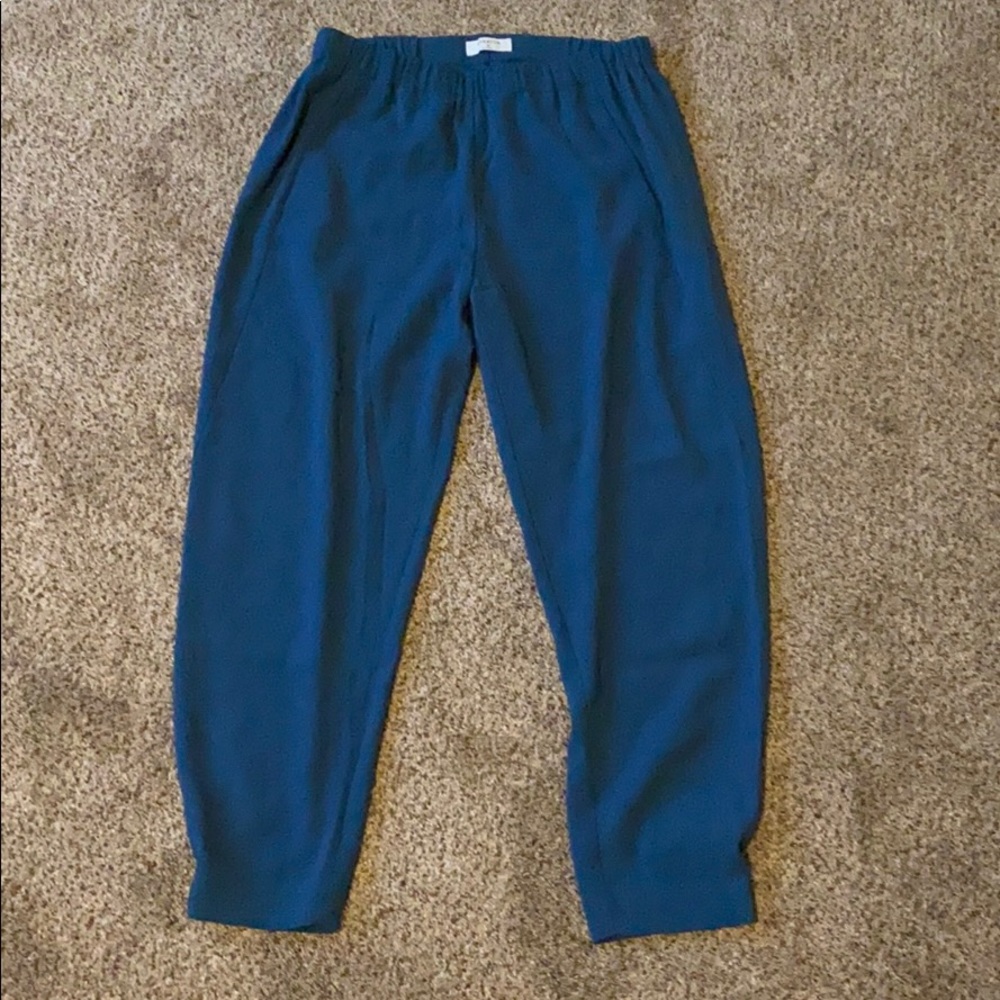 Babaton Teal Crop Pants